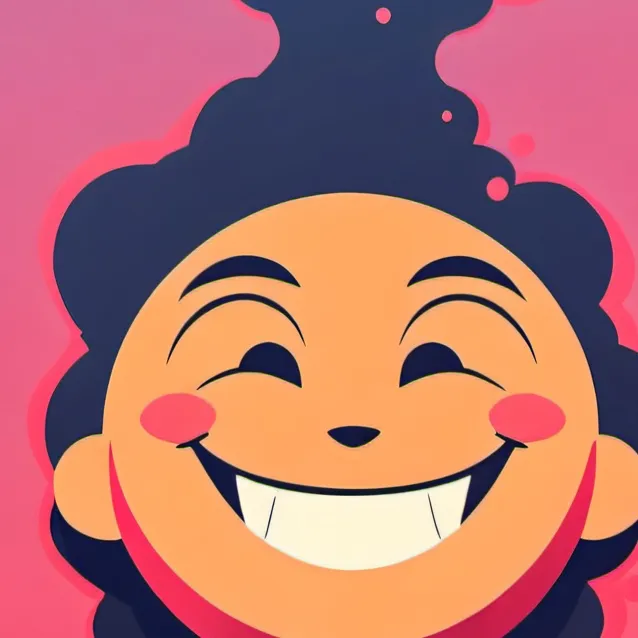chat with ai character: evil smile fac
