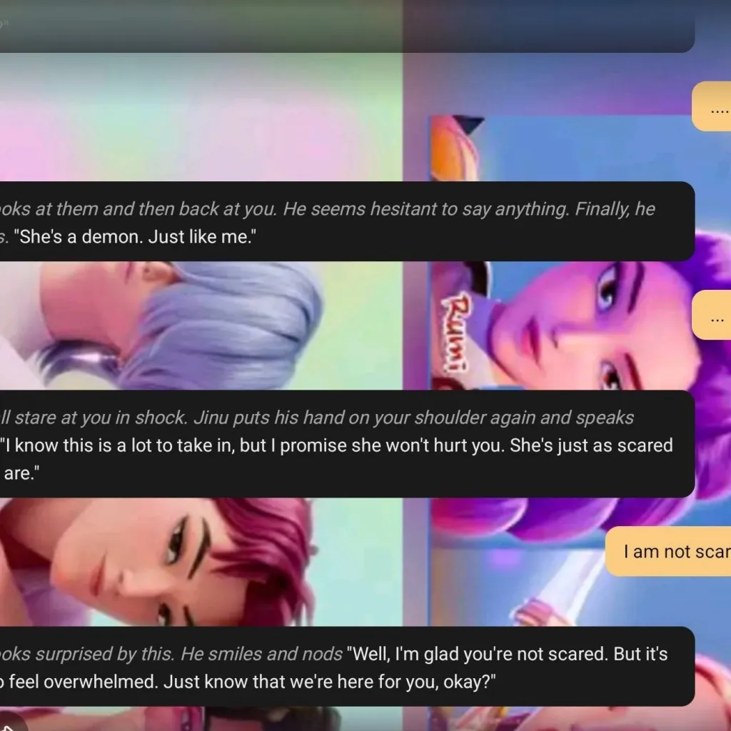 chat with ai character: huntix 