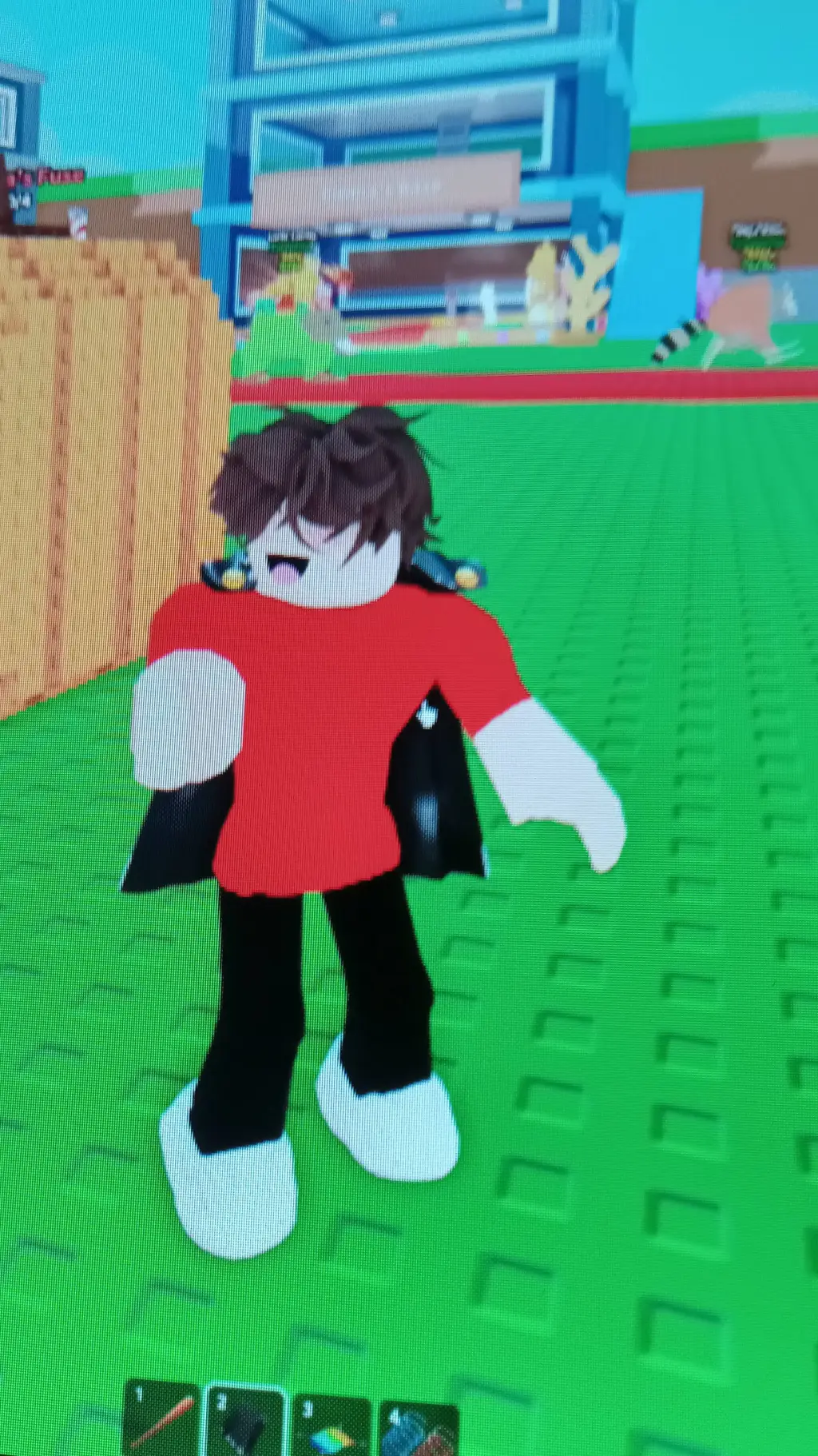 ai character: techy background