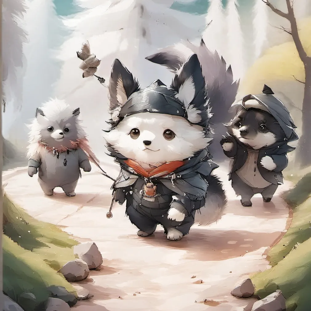chat with ai character: cute cat pack 