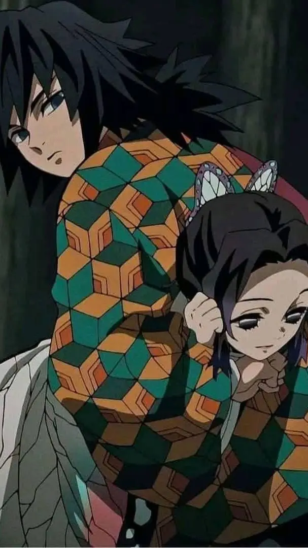 ai character: shinobu & tomioka background