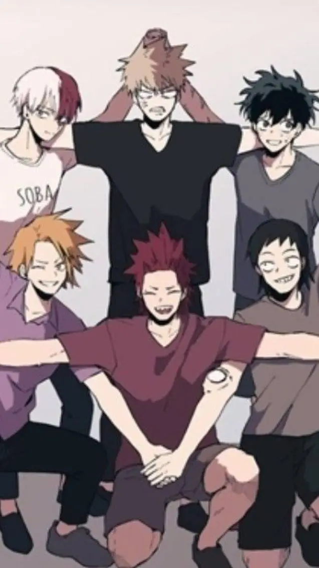 ai character: Sweet mha boys background