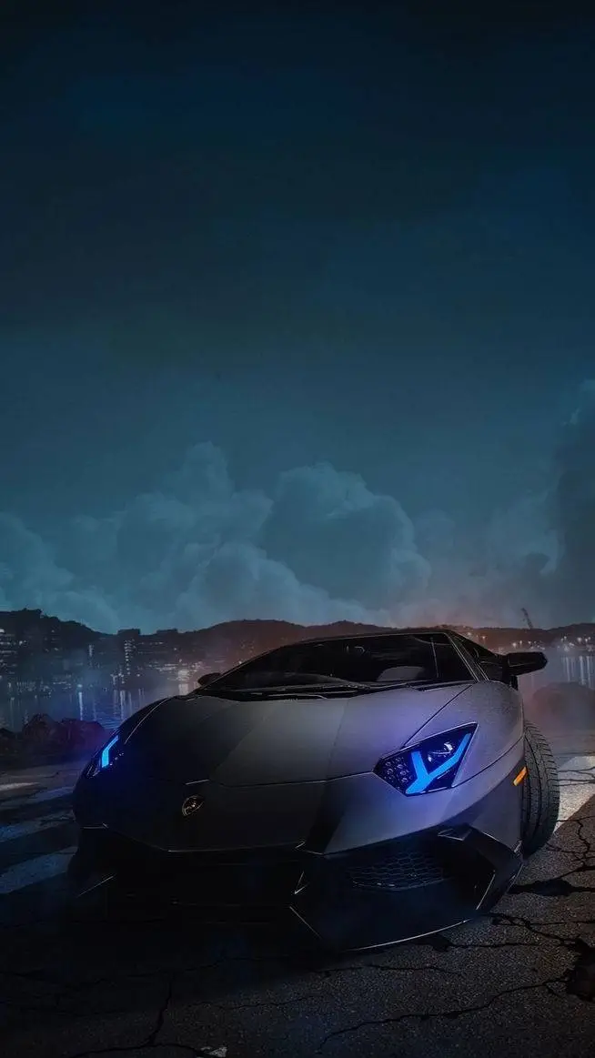 ai character: Lamborghini malo  background