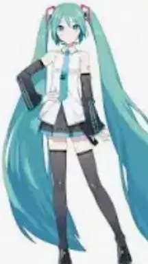 ai character: hatsune miku background