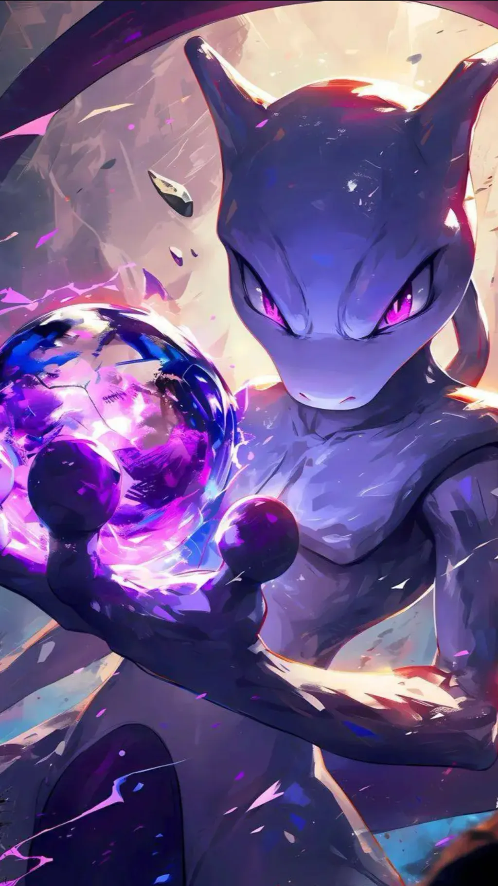 ai character: Mewtwo background