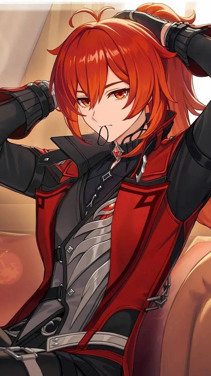 ai character: Diluc background