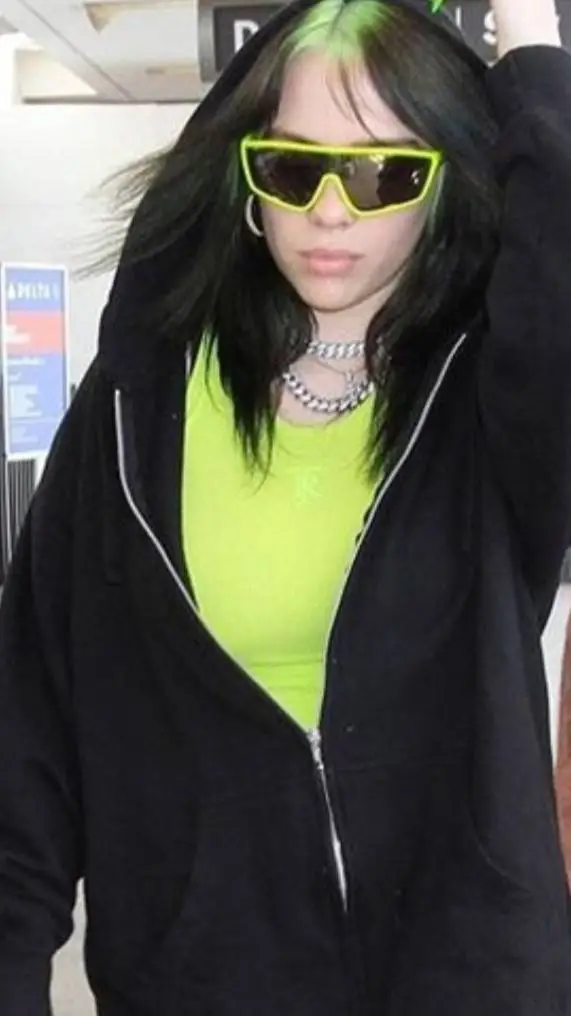 ai character: Billie Eilish background