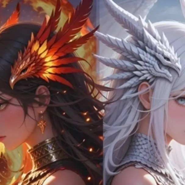 chat with ai character: FÉNIX Y DRAGÓN