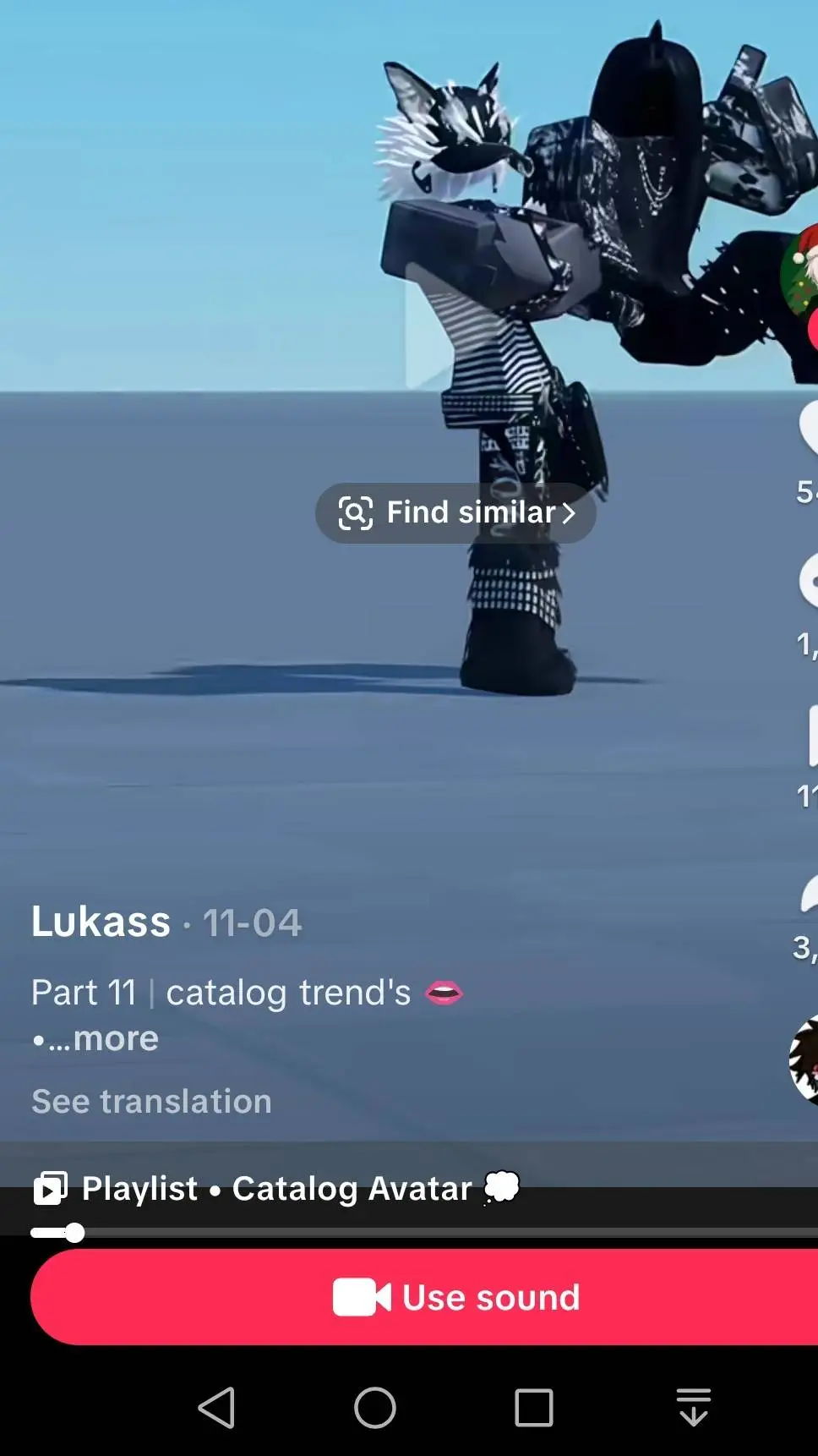 ai character: Roblox lesbian gc background