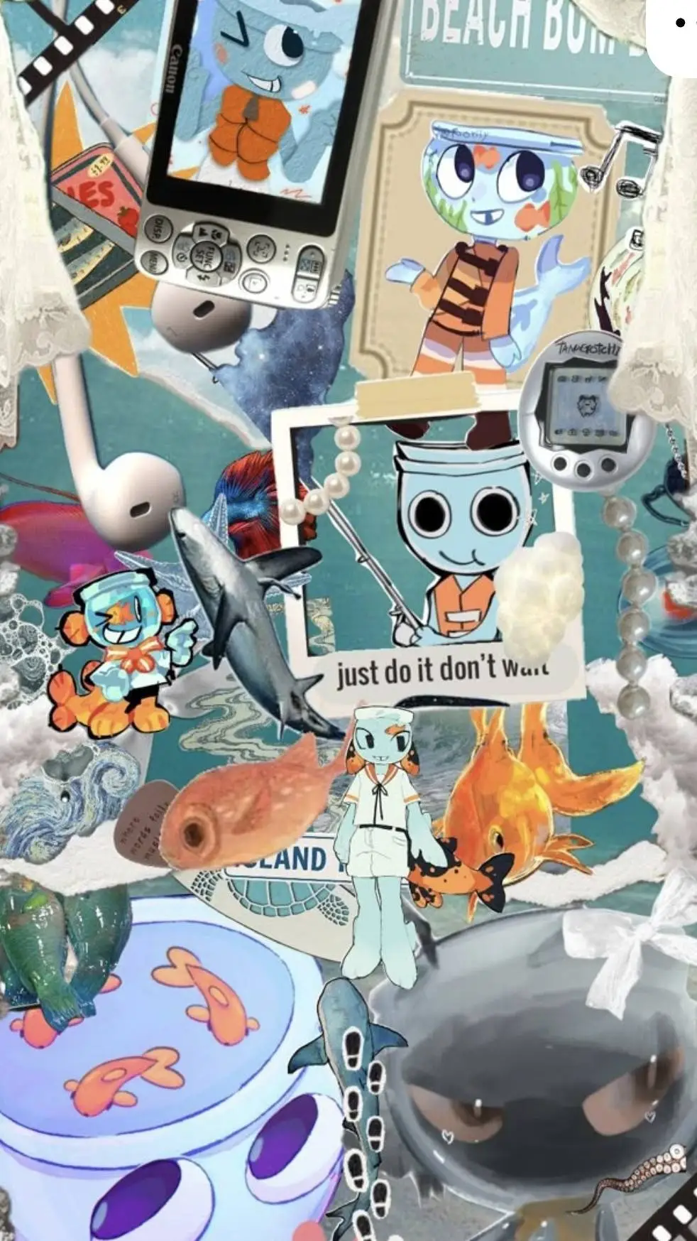 ai character: Finn!  background