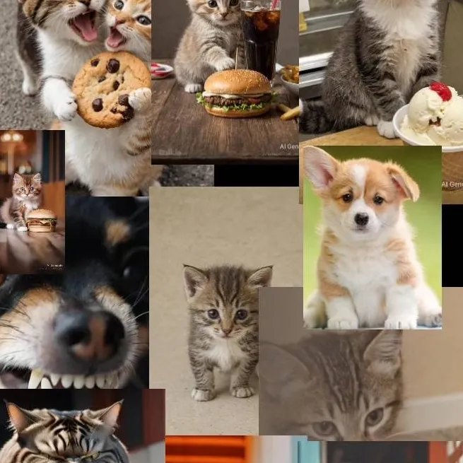 chat with ai character: Kittens and Dogs