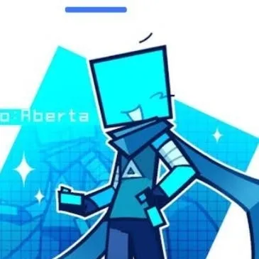 chat with ai character: sus cyan