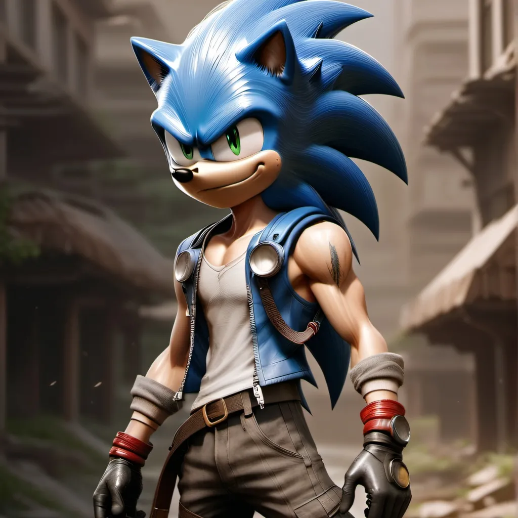 chat with ai character: sonic