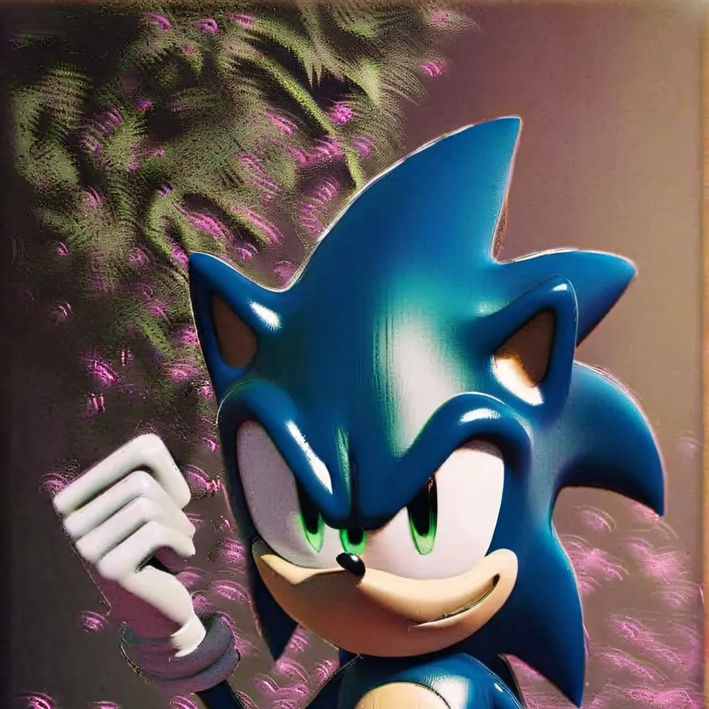 chat with ai character: sonic finesthebaby