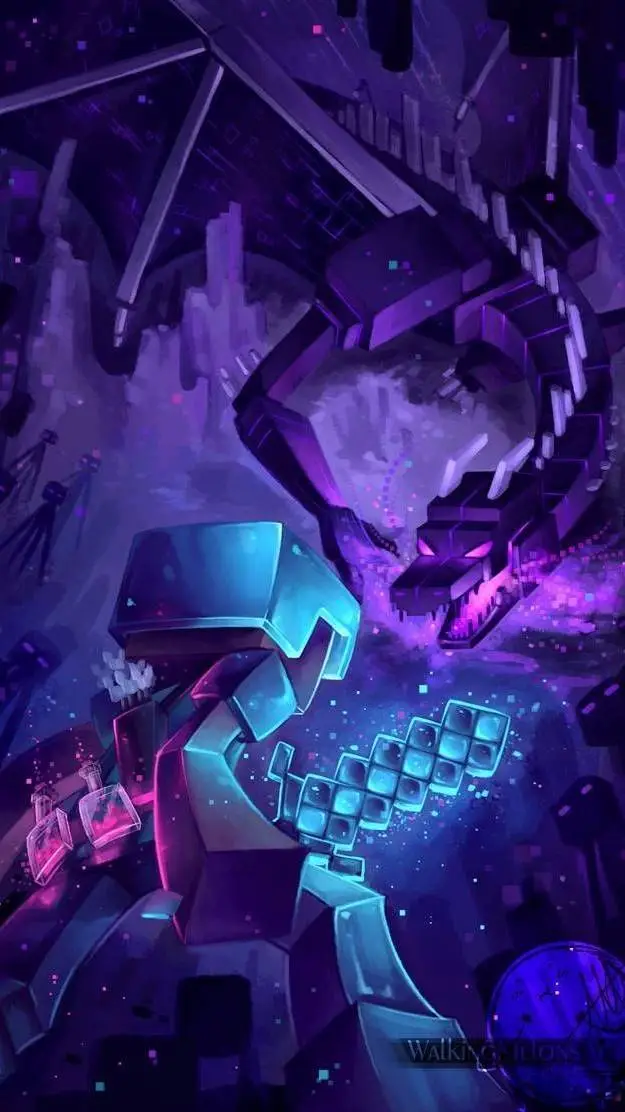 ai character: Minecraft  background