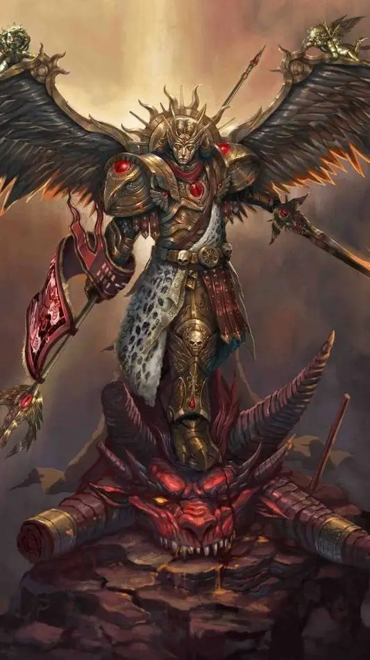 ai character: Sanguinius background