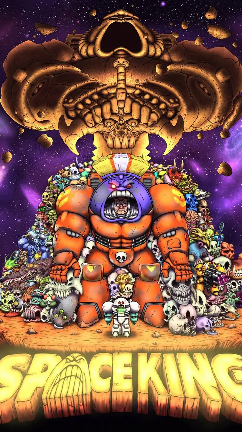 ai character: Space King background
