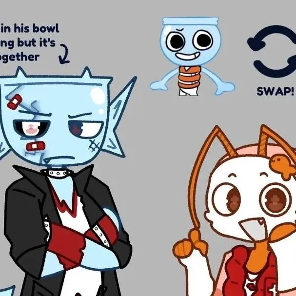 chat with ai character: Angryfish swapped