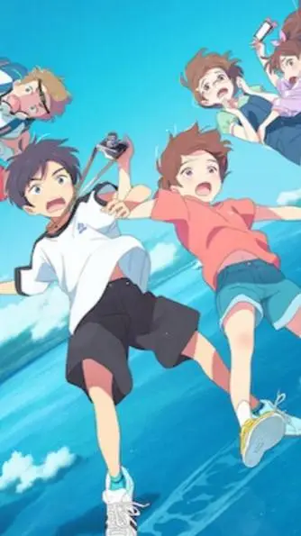 ai character: drifting home  background