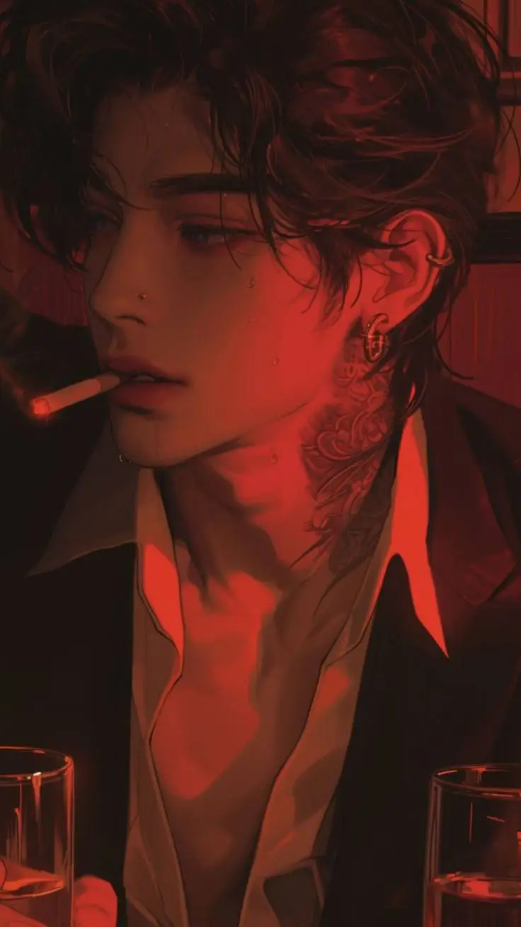 ai character: 🥀Lucian🚬 background