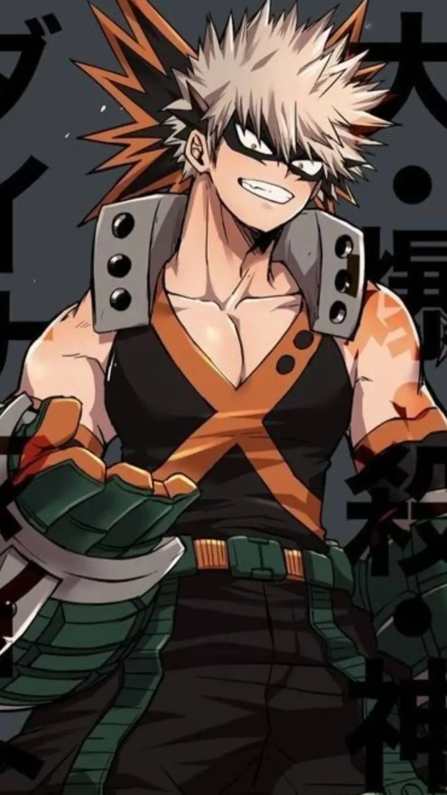 ai character: bakugo background