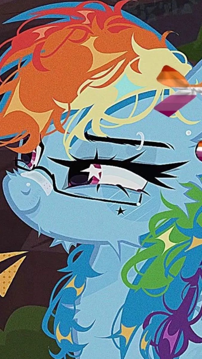 ai character: Rainbow Dash!!! background