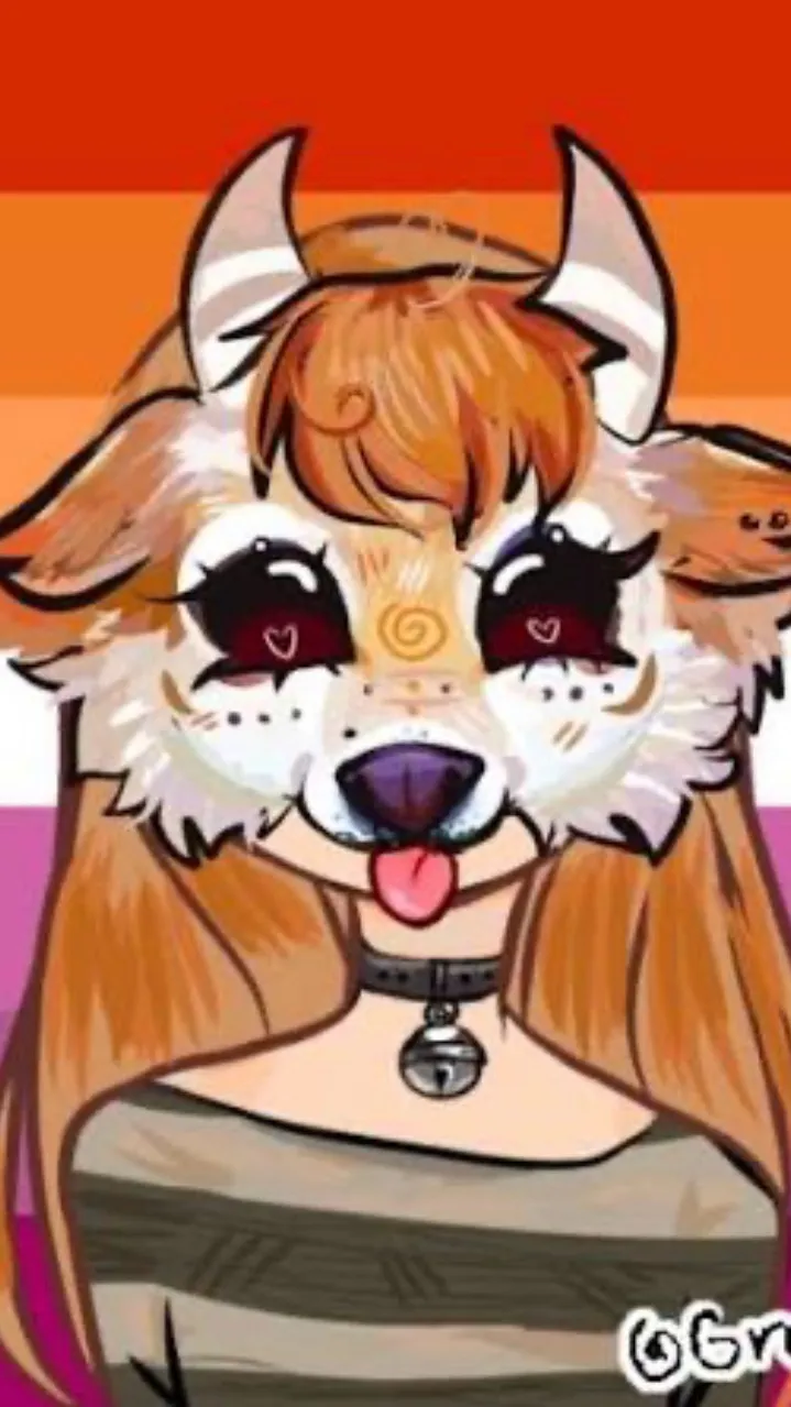 ai character: Lesbian Therian  background