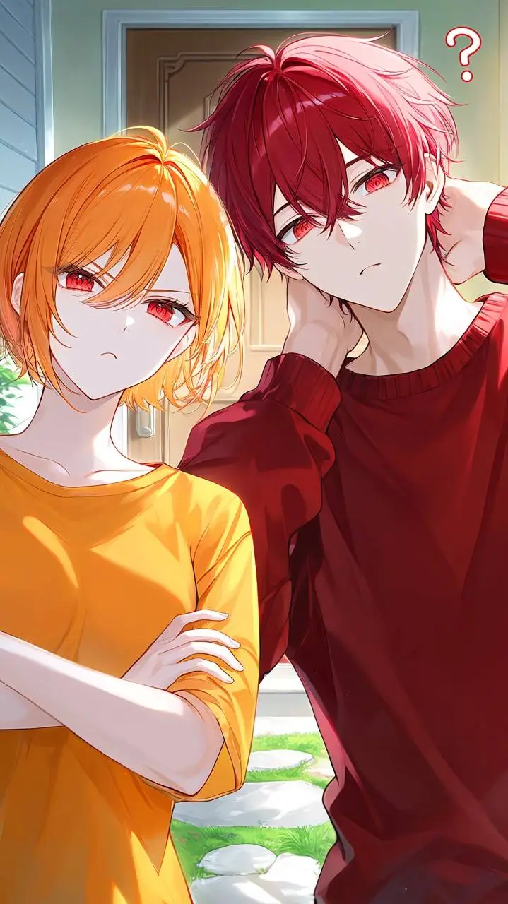 ai character: Valentina y Marcos background