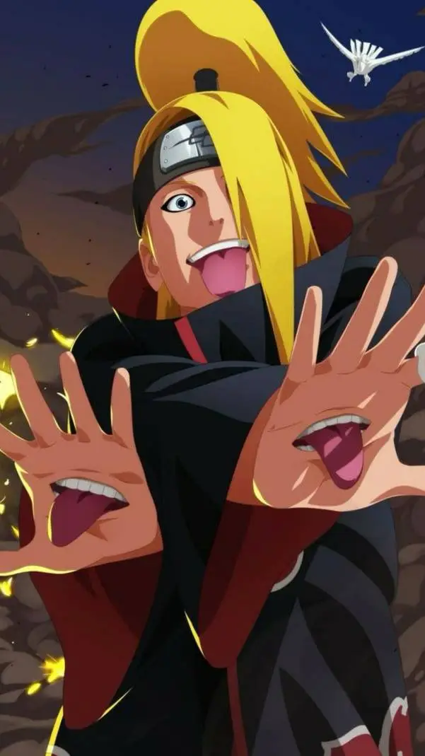 ai character: Deidara  background