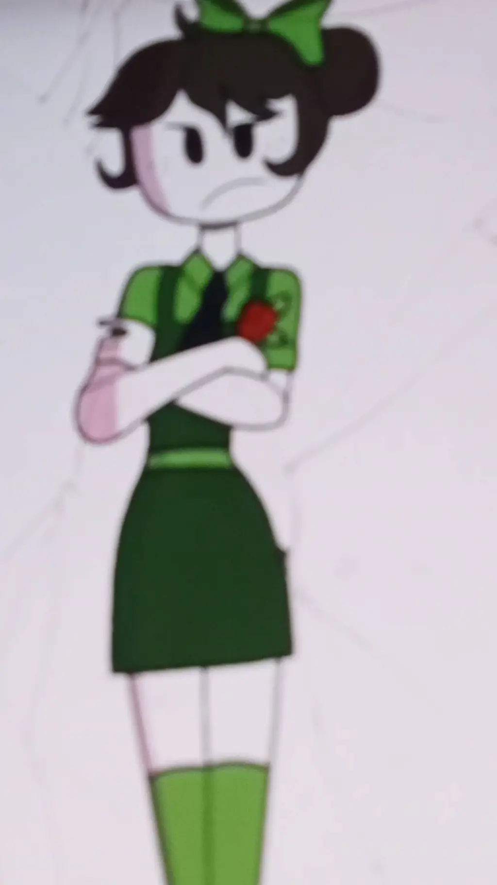 ai character: crazy Love background