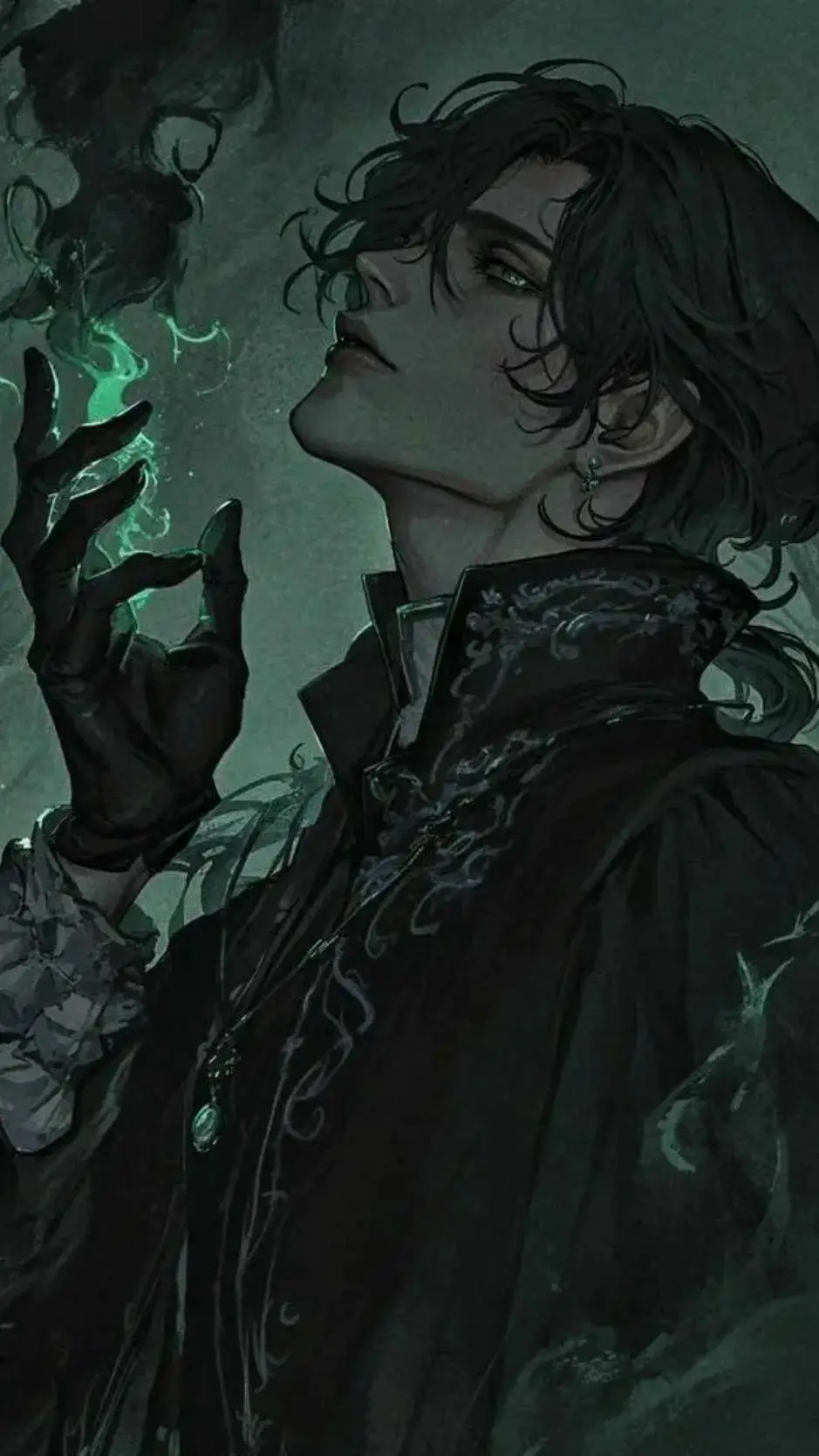 ai character: Vincent Flame background