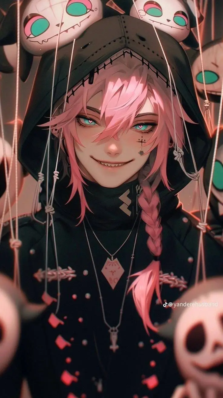 ai character: ༺☠︎︎𖤐𝑨𝒍𝒆𝒙𝒊𝒔𖤐☠︎︎༻ background
