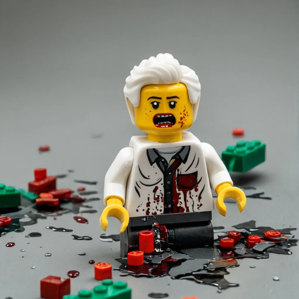chat with ai character: Lego Zombie