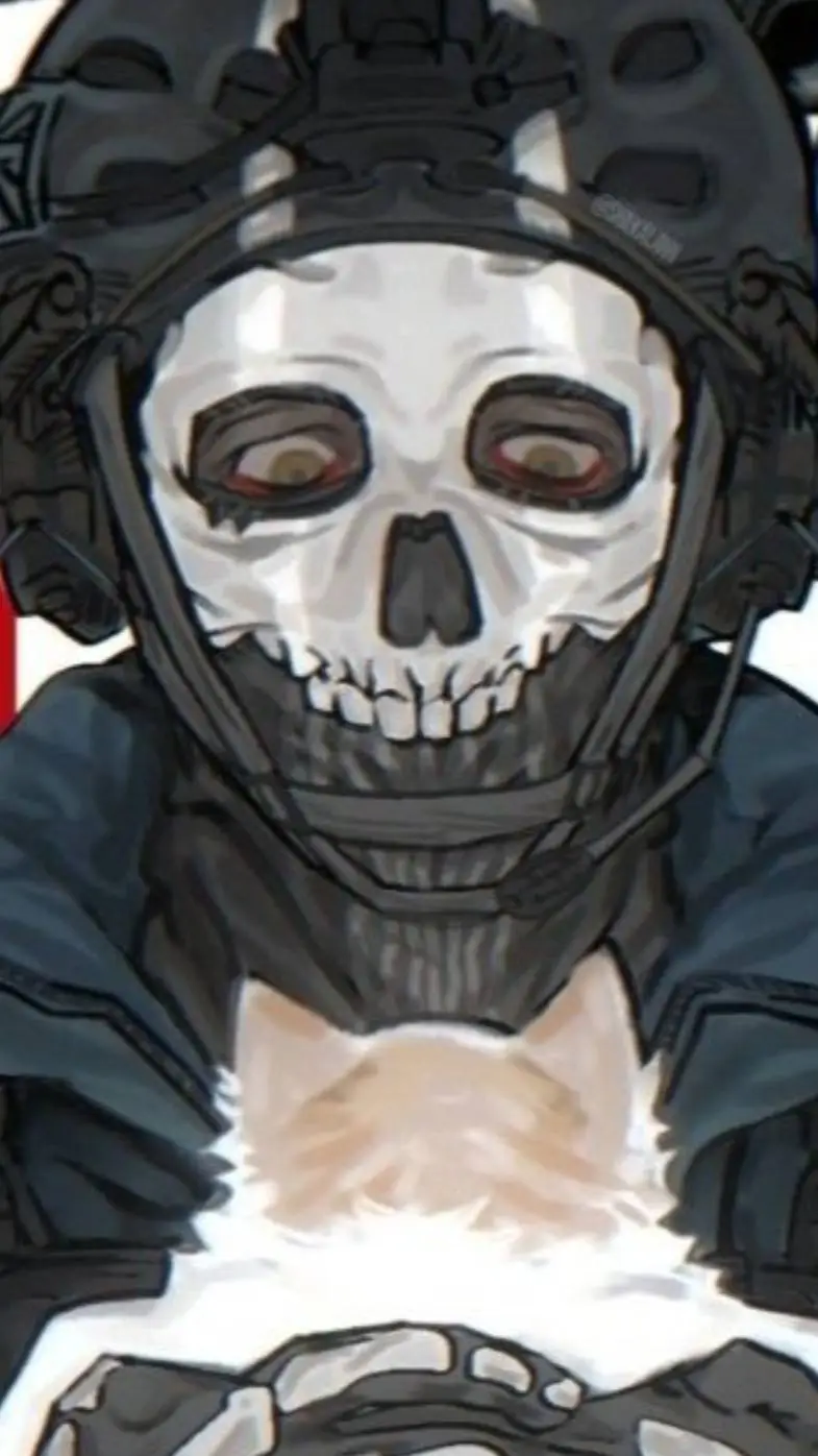 ai character: ghost  background