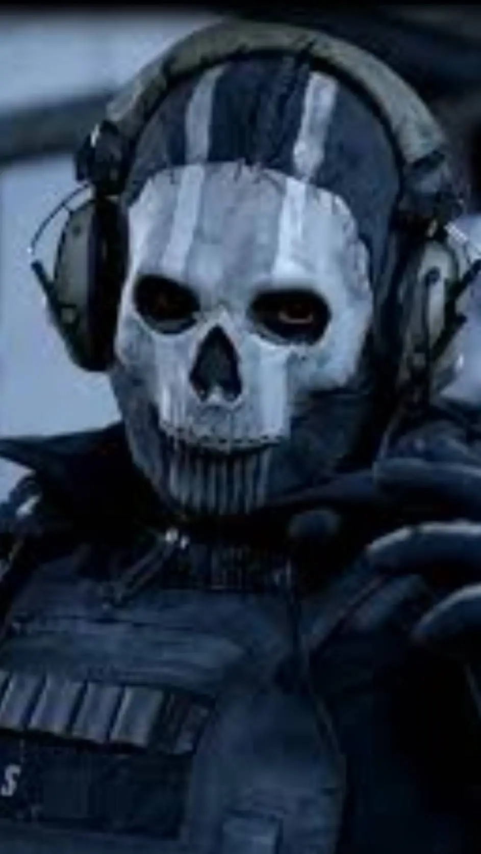 ai character: ghost  background