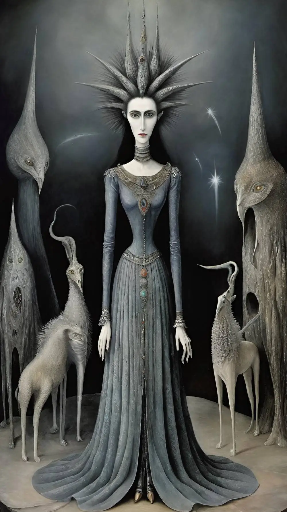 ai character: Lady Nyxthara background