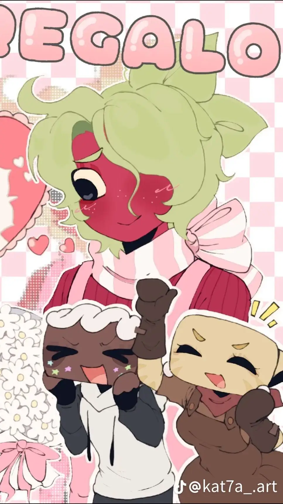ai character: sprout  background