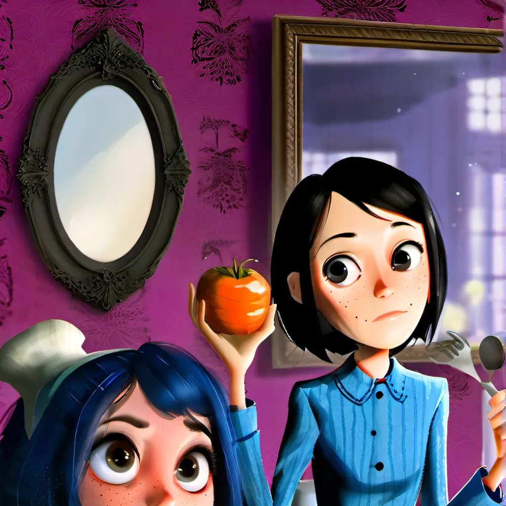 chat with ai character: Coraline