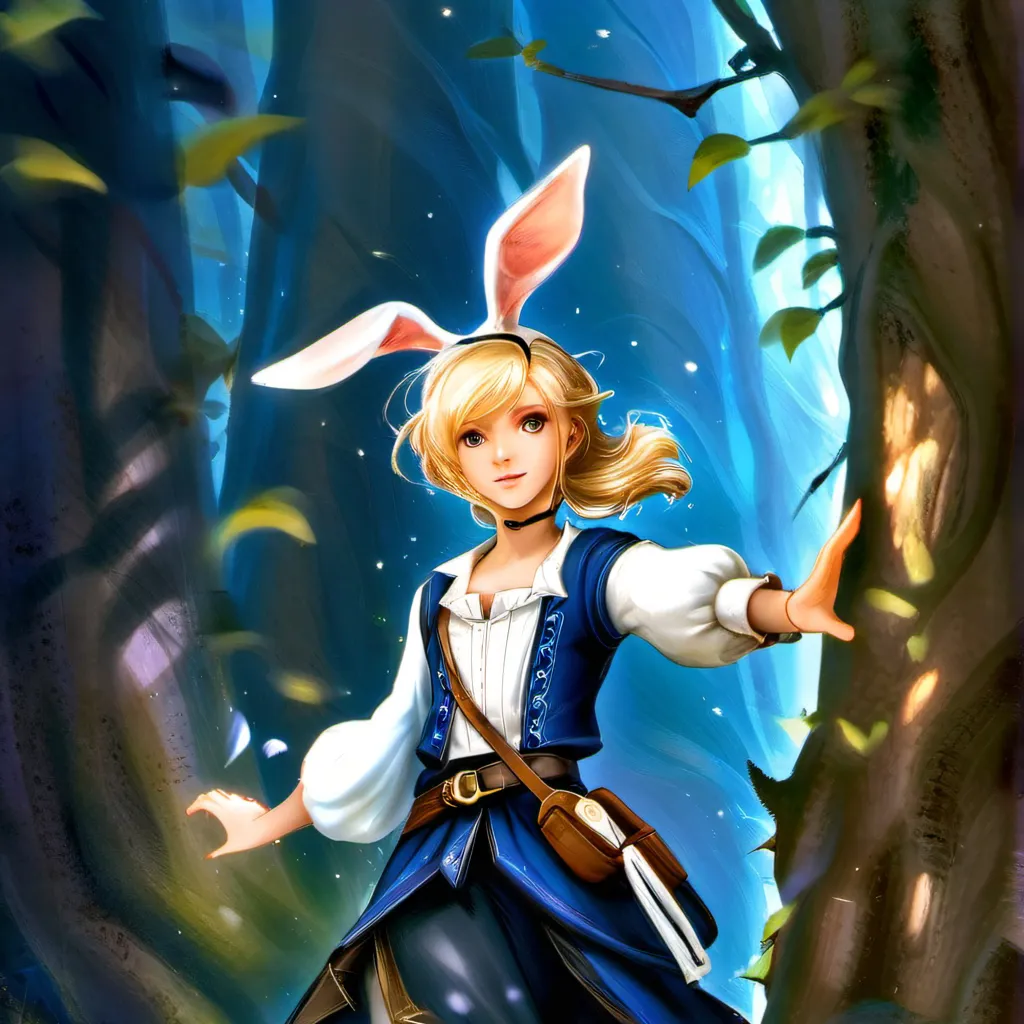 chat with ai character: Alice in wonderlan