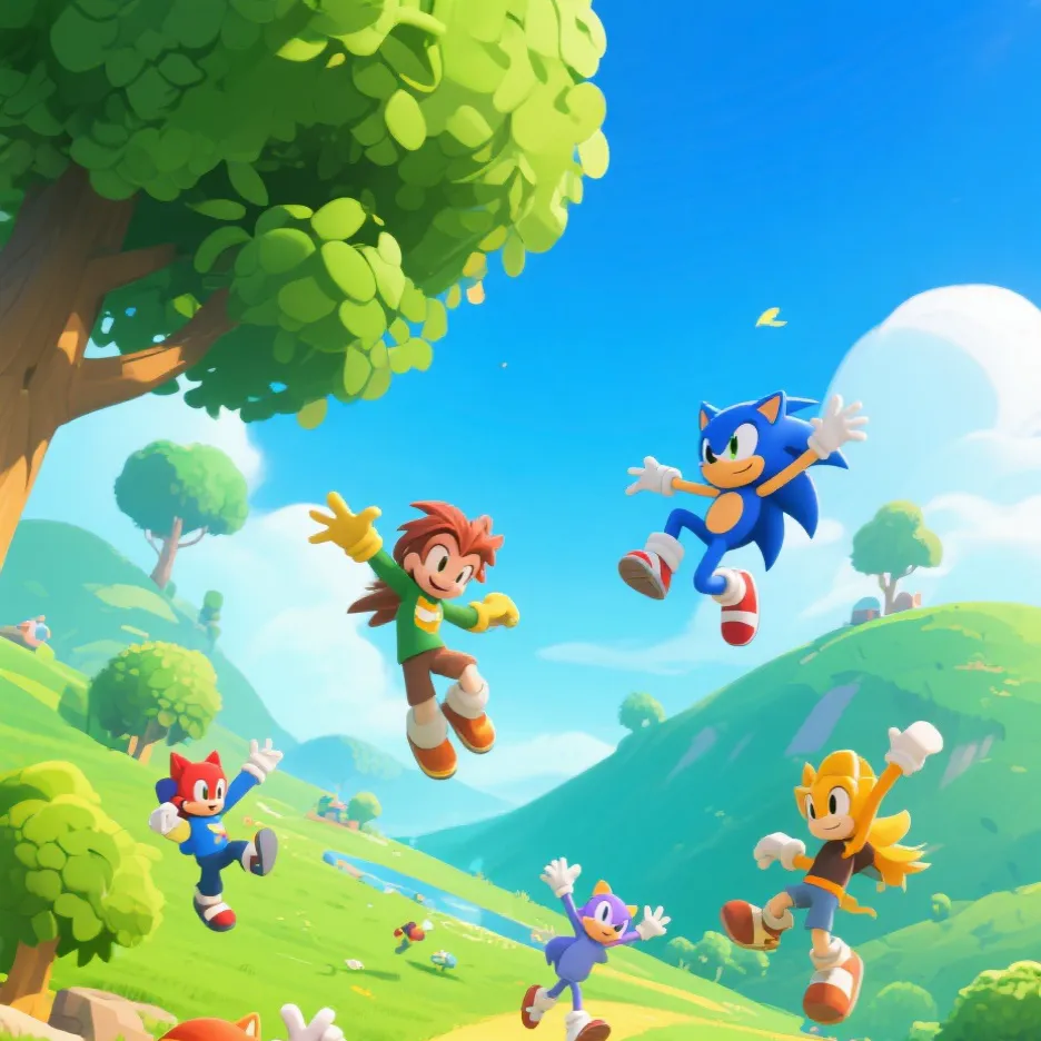 chat with ai character: Sonic RP 