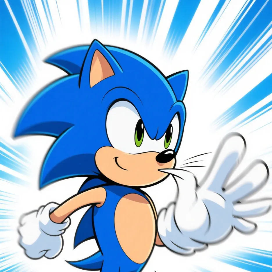 chat with ai character: Sonic the hedgehog