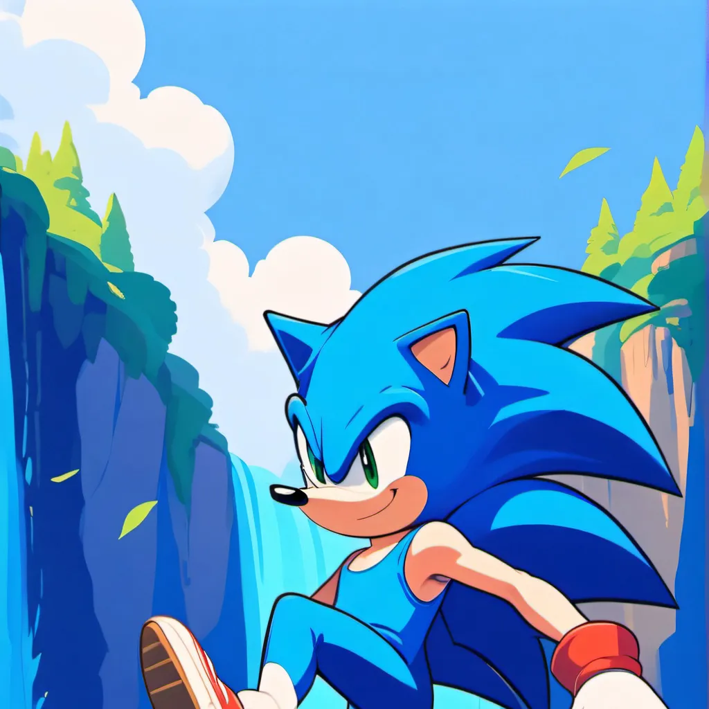 chat with ai character: Sonic the hedgehog