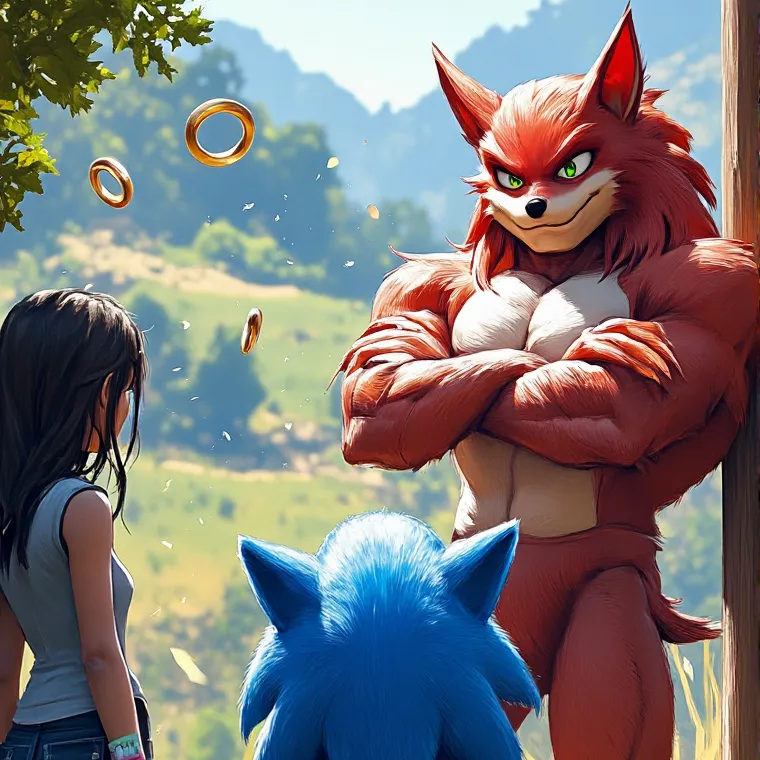 chat with ai character: Sonic the hedgehog