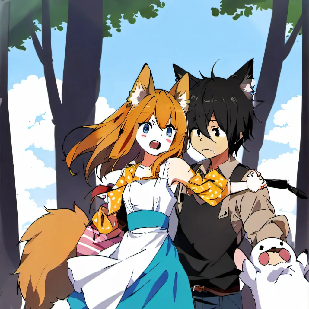 chat with ai character: Tails love interes