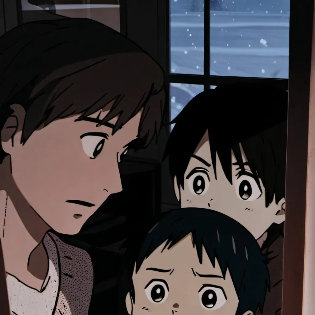 chat with ai character: Wolf children