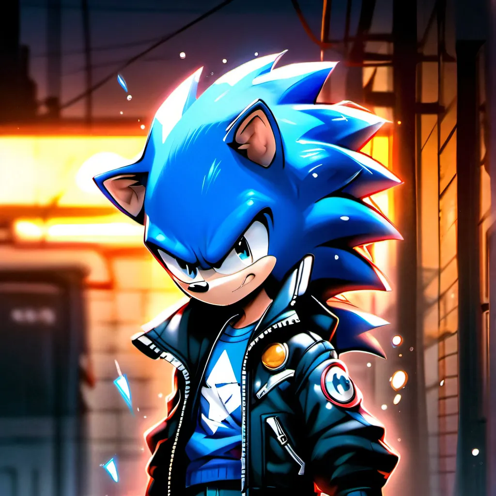 chat with ai character: Rewrite sonic