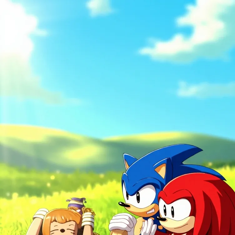 chat with ai character: Rewrite sonic