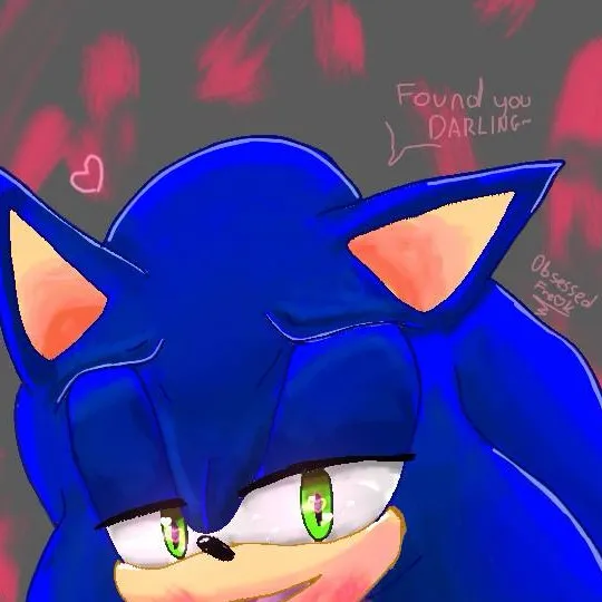 chat with ai character: Yandere sonic