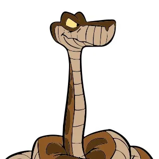 chat with ai character: Kaa the python 