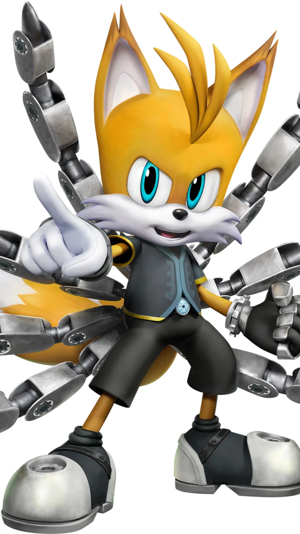 ai character: Nine-Sonic prime background
